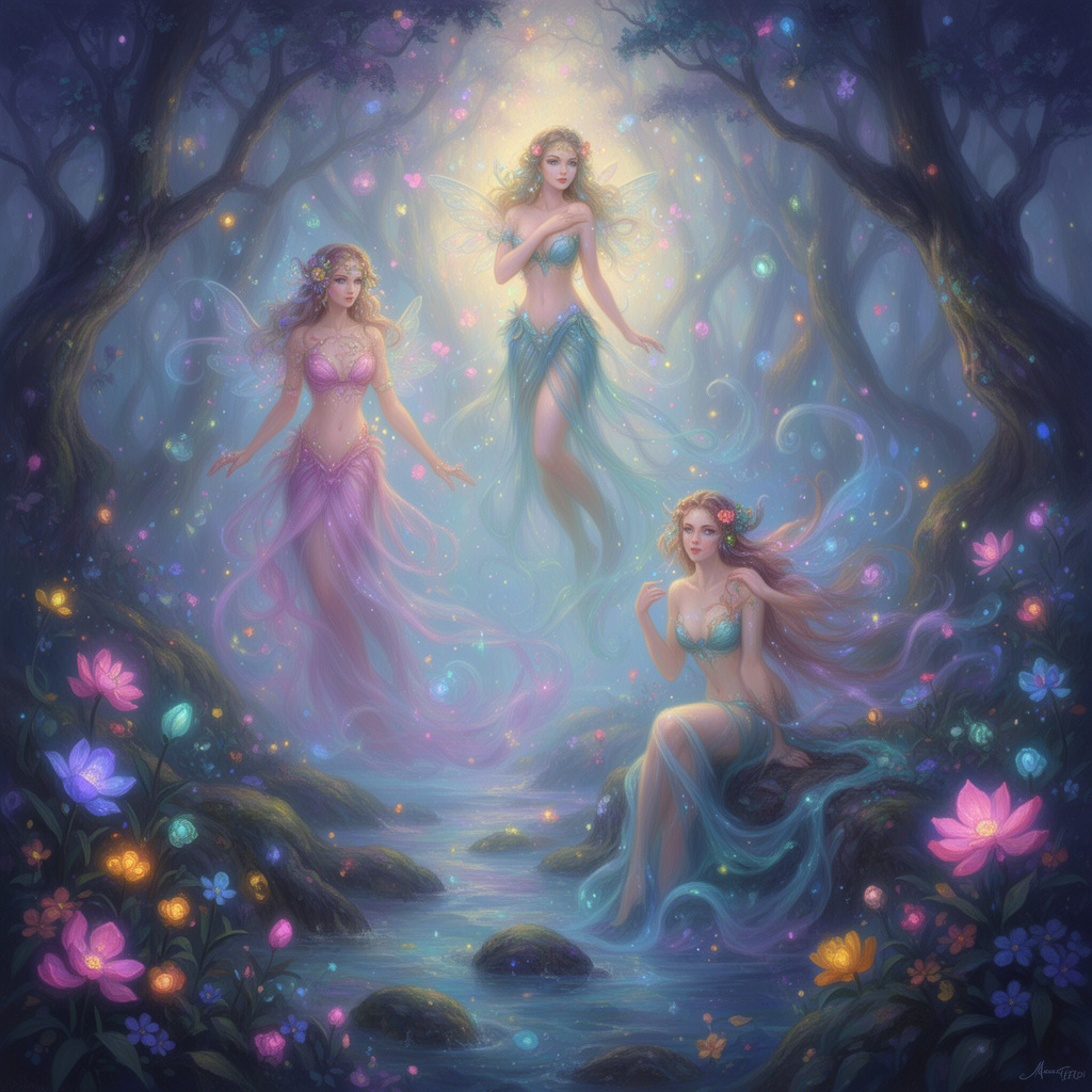 Soñar con ninfas